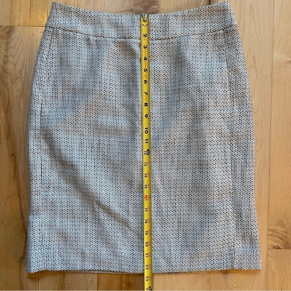Pendleton Tweed Straight Pencil Skirt Knee Length Lined Skirt 10P - Picture 10 of 12